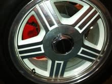 Front Wheel w/ new LS1 Brakes