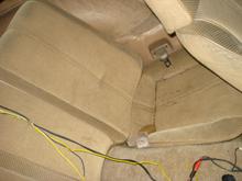 Beautiful saddle rear seats $100 shipped SOLD