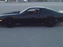 my lil bro takn it for a test drive