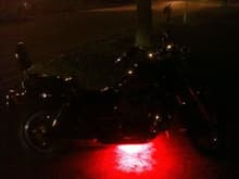 My Bike with Unglow Lights! Sweet...