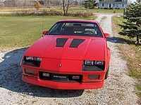 1986 Red Iroc 5.0 TPI