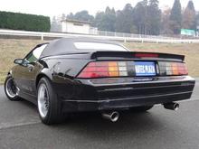 1990 Camaro IROC Z convertible in Japan sold by GM dealer there in 1990a