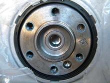 This is the new installed pilot bearing.
