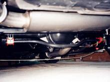 15th Anniversary Trans Am undercarriage.
  Borla Exhaust system.