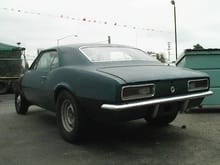 67 camaro as purchased in '98