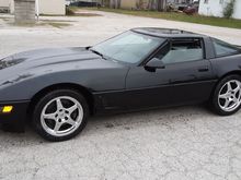 With new wheels and tires......