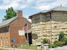 If you don't Walk the Line you end up here. The Old Jail and Jailer’s Quarters.