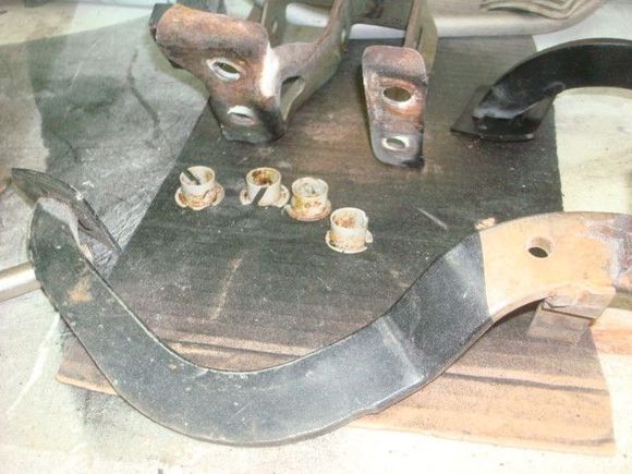 Getting ready to spray the clutch pedal.