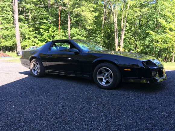 Had it repainted 25 years ago because of acid rain and didn’t put the IROC stickers and body side molding back on,but bought them back then. 