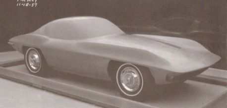 1956 Corvette Sting Ray Clay Concept