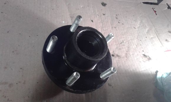 Heres a finished hub.