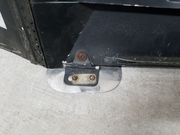 Showing the mounting pad, top side.
