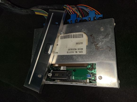 ECU with Moates GP1 Kit and custom chip installed.