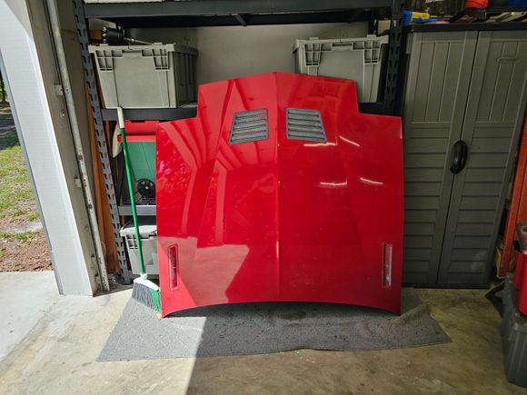 GTA hood that will becon the car when purchased. We can negotiate the Formula hood if someonecreally wants it. 