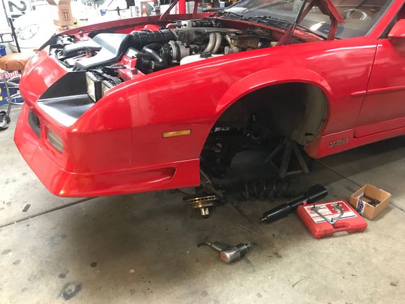 The good news is there is plenty of room to work under there