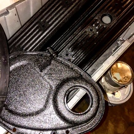 Wrinkle finish after stripping covers