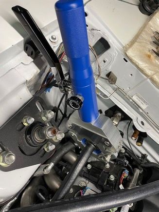 The crimp tool is compact enough to be used under the hood when neccessary.