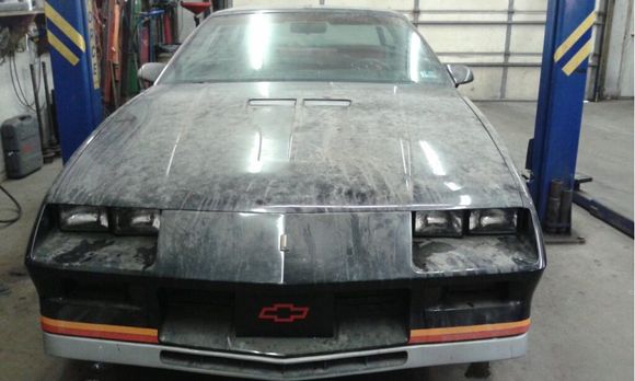 This 1983 gem sat abandoned for 20 years in a garage before my mother-in-law's neighbor bought it.