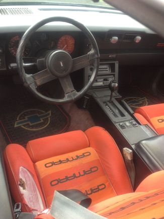 Interior was filthy and needed some work.