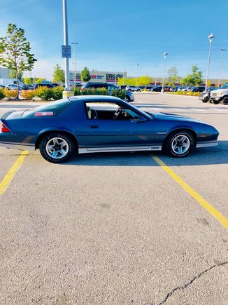 before the new rims and tires