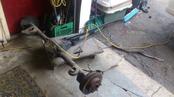 bye bye 10 bolt crap and stamped steel torque arm