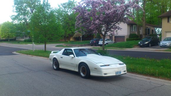 i thought i would try out the newly acquired crosslace rims i got free from my GTA part out adventures....they look sweet