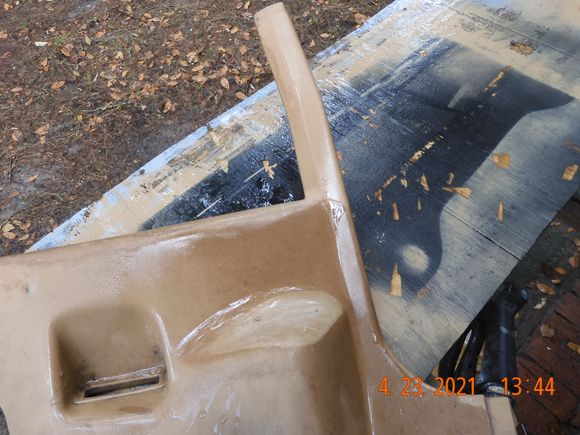 before, except for the thin part, I realized I had to share this after blasting the thin area.