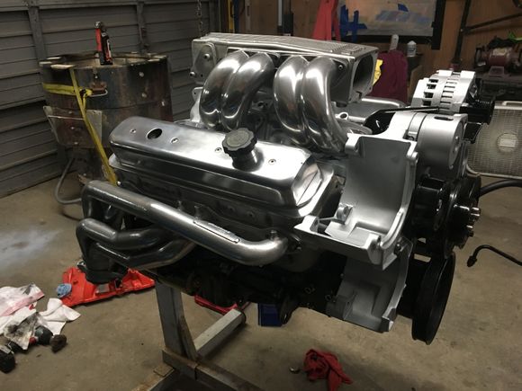 On engine after a DIY ceramic coating from powder by the pound.