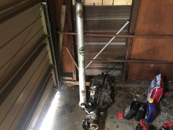 here is a alluminum driveshaft that i wouldn’t mind selling either 