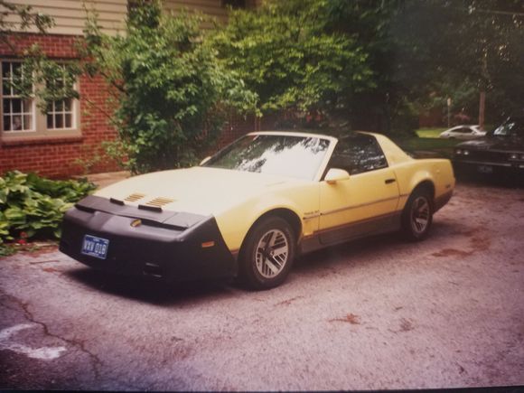 Picture from around 93, I'm guessing.  Even had a bra on this one!