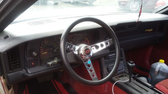 New Horn Button Installed