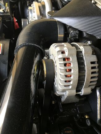 Charge pipe interference. This is why I need the spacer.