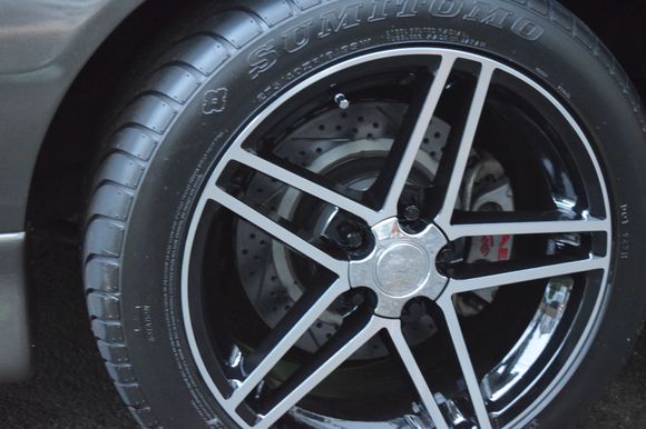 Close up of the BAER black label 13" setup, love them! Esp with a hydroboost!