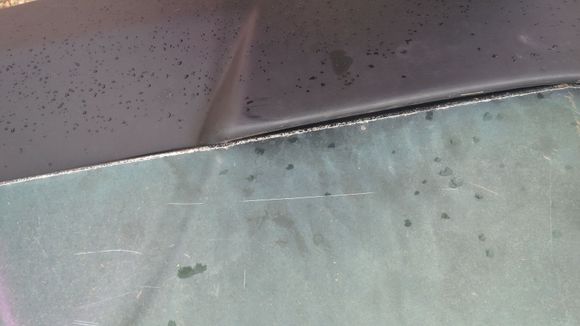 Right side hood clearance, or lack off.