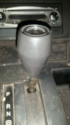 Reproduction of kitt's shifter knob.