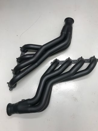 My stainless works headers newly coated