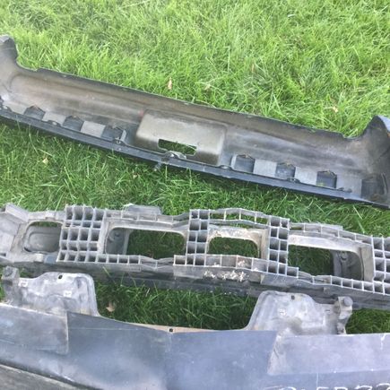 Front bumper, back bumper from 1984 Firebirdf\