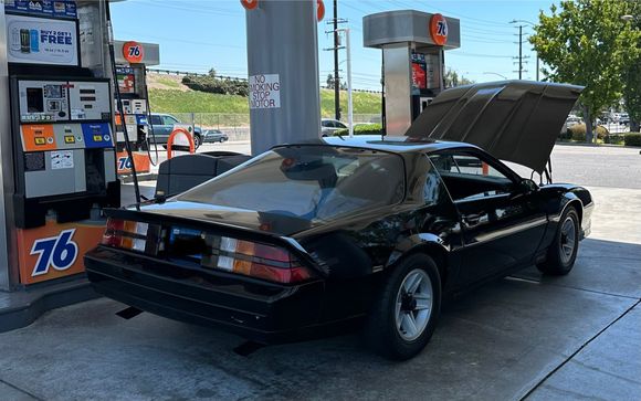 "Super Turbo" Muffler at the back, and a new gas tank!