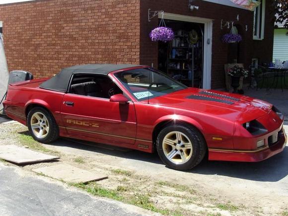 90 IROC convertible from Tampa Bay,Florida