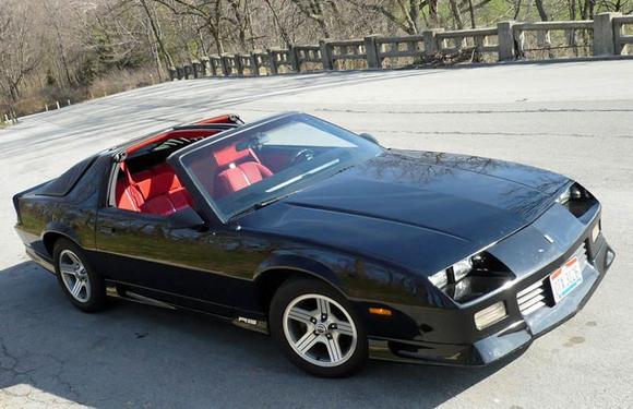 My 1991 Camaro RS, a.k.a. The Time Machine -- new engine in the future.