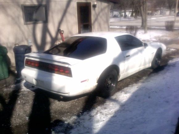 those rims are american racing tailgunners... the idiots spray painted the chrome and threw glitter on them.  GAY!