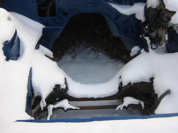 Cool engine compartment