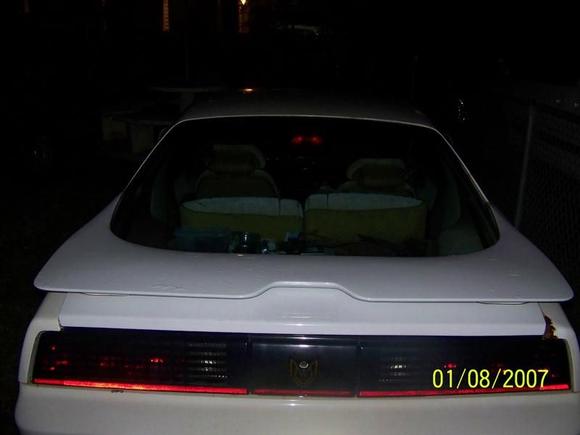 the trunk doesnt really sit right in but i can fix that