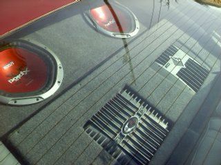 custom stereo system side view