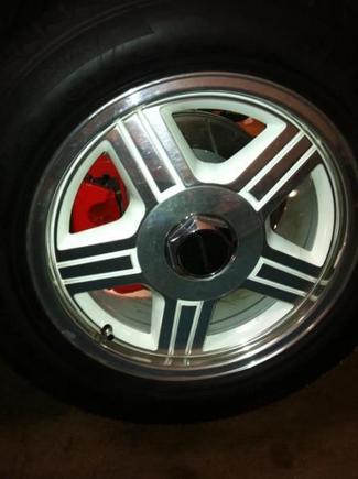 Front Wheel w/ new LS1 Brakes