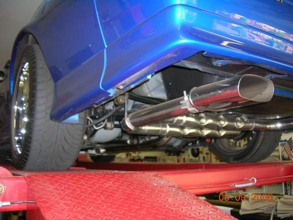 1991 Camaro GMMG stainless chambered exhaust