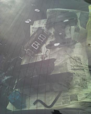 Top of Engine in Hatch