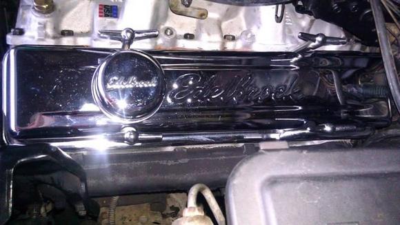 alittle engine work. When I got it it over heated cause the head was warped but I still have the and I put an edelbrock intake on. Also still Have the original. New air cleaner, also have the original stock dual snorkel air cleaner. New valve cover have the original as well.