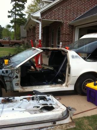 getting ready for body work and paint