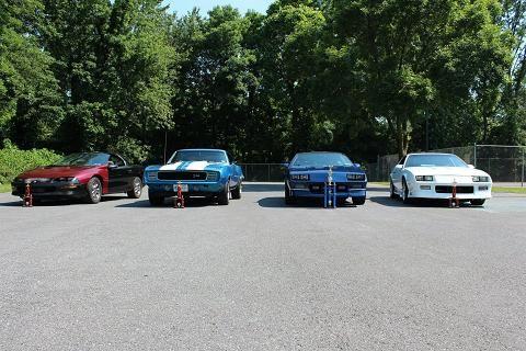 Middletown Pa car show. My 86 IROC placed 2nd in the show.